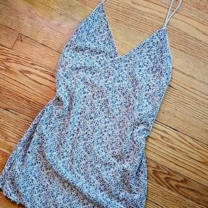ZARA COLLECTION crochet lace slip dress NWOT size S
